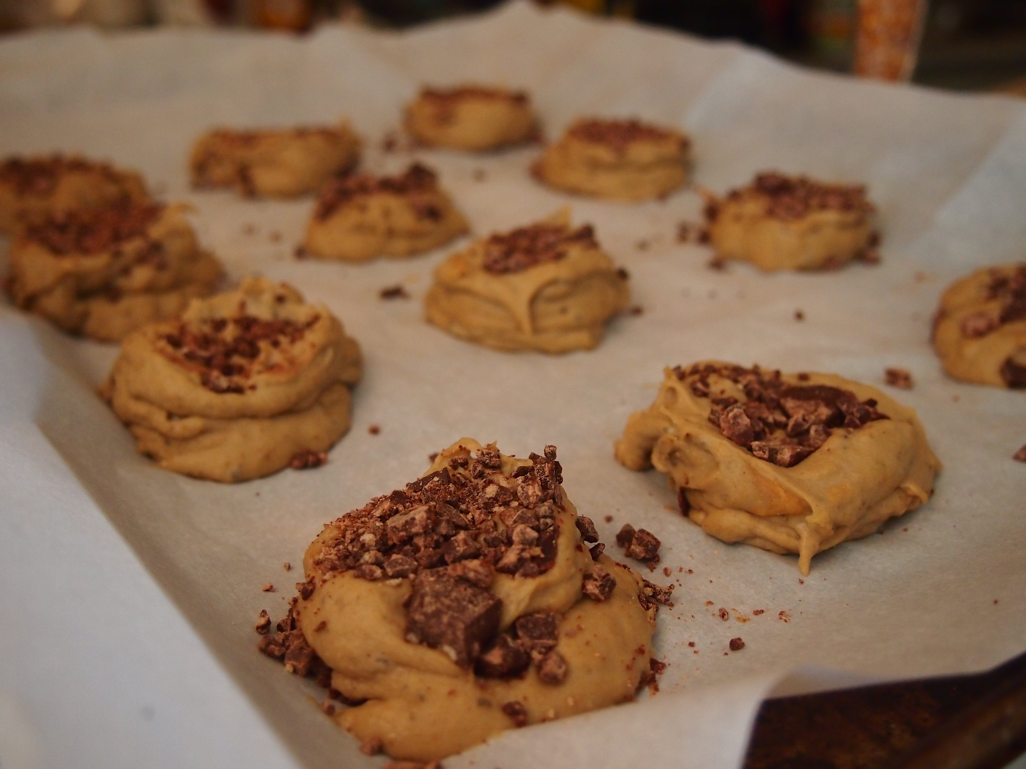 Chickpea & Chocolate "Cookie Dough" Cookies